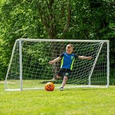 The 8 X 4ft Striker Goal Is Perfect For Your Little Footballer This Allows You To Easily Transform Your Gard Football Goal Post Outdoor Kids Presents For Boys