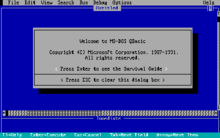 Installation was pretty much just a copy/paste operation, so no registry stuff to mess with. Qbasic Wikipedia