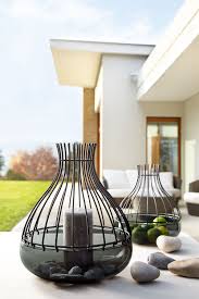 Windlichter Fur Draussen Drinnen Schwarzes Glas Windlicht Licht