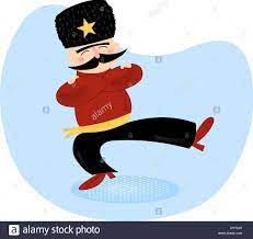 Russian Dance Stock Photo Alamy