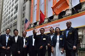 If we look at who the major shareholders are, we find that insiders hold 10.18% of alibaba group holding limited shares while 35.70% of the shares are in the hands of institutional holders. Alibaba Kicks Off Its Ipo On The New York Stock Exchange