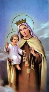 Maria Angela Grow Novena To Our Lady Of Mount Carmel Lady Of Mount Carmel Blessed Mother Mary And Jesus
