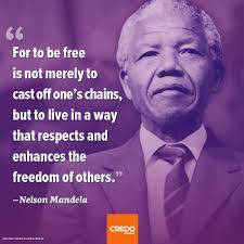 Freedom day marks a monumental shift in south african history and society. Nelson Mandela Freedom Quotes Quotesgram