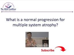 What Is A Normal Progression For Multiple System Atrophy Msa Q A With Dr Tom Chelimsky Youtube