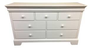 Modern & contemporary bedroom dressers from room & board. Stanley Young America White 7 Drawer Dresser Chairish