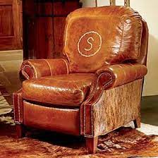 personalized recliner king ranch ranch house decor ranch furniture western furniture
