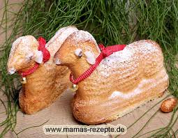 Rezept Osterlamm Aus Biskuitteig Mamas Rezepte Mit Bild Und Kalorienangaben