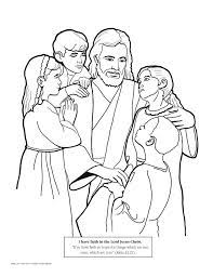 Printable the little children and jesus coloring page. Coloring Page Friend Jan 2007 Friend Jesus Coloring Pages Lds Coloring Pages Bible Coloring Pages