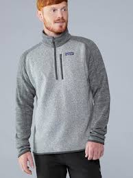 Find the best men's sweatshirts fleece and sweatpants at l.l.bean. Patagonia Better Sweater Quarter Zip Fleece Pullover Men S Rei Co Op