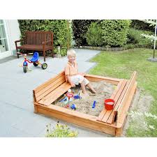 Sandkasten Donald Mit Klappbarer Abdeckung 140 Cm X 140 Cm Kaufen Bei Obi Sandkasten Sandkasten Bauen Sandkasten Garten