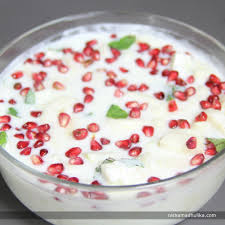 Fruit Raita Prepared With Fresh Creamy Curd And Lots Of Fruits Makes A Perfect And Simple Recipe That Goes Well Along With Your Curd Recipe Recipes Recipe Mix