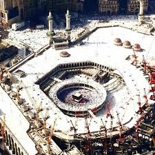 صورة حديثة لتوسعة الحرم 08 12 1435 mecca hockey rink field