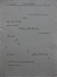 E E Cummings R P O P H E S S A G R