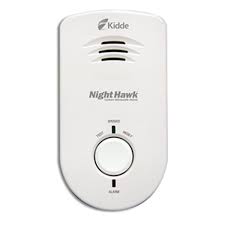 If it's not in full alarm(loud squeal),change the battery.mine does that with my smoke detector and i have to unplug it while the fireplace is on.the heat goes up to the ceiling which is what makes mine go off.push the test button to see if it will still go. Kidde Kn Cob Dp Ls Nighthawk Ac Plug In Carbon Monoxide Alarm