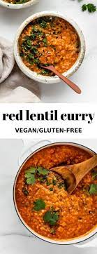 Red Lentil Curry Recipe Lentil Curry Recipes Lentil Curry Curry Recipes
