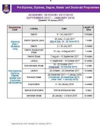 Jadwal seleksi mandiri smm utm. Dbm Arif Elmi Bin Md Yasin