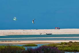 Access to the island is by ferry. Strand Fuzeta Algarve Urlaub