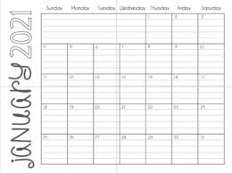 Add a stylish brass clip the the top and adhere to wall; Lined Monthly Calendar Worksheets Teaching Resources Tpt