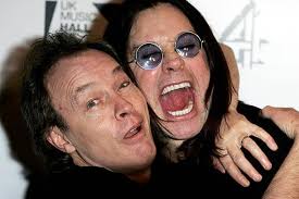 November 16, 2005 with Angus Young at the UK Hall of Fame at Alexandra  Palace in London