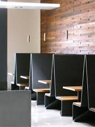 Super Thin Structural Concrete Ductal Is Used In The Bar Agricole In San Francisco Restaurant Seating Modern Restaurant Cafe Seating