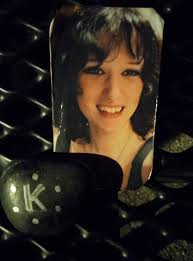 Addie's memory rock at camp playground