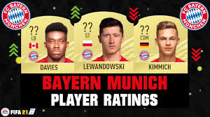Fifa club world cup qatar 2020™ bayern reign as history made in qatar. Fifa 21 Bayern Munich Player Ratings Ft Lewandowski Kimmich Davies Etc Youtube