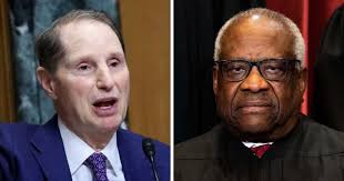 Ron Wyden reveals more undisclosed trips taken by Justice Clarence Thomas 