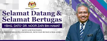 Kementerian pelancongan, kesenian dan kebudayan atau motac adalah kementerian yang berada di bawah kerajaan malaysia. Dato Dr Noor Zari Bin Hamat Dilantik Sebagai Ketua Ksu Kementerian Pelancongan Seni Dan Budaya Motac My Life News Agency