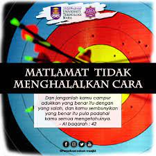 Beliau diam tidak menjawab dan bertanya mengulanginya sampai tiga kali. Bismillah Matlamat Tidak Persatuan Rakan Masjid Facebook