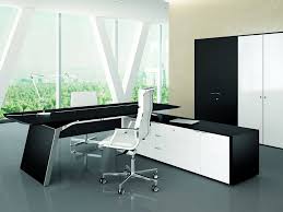 Find your executive desk easily amongst the 441 products from the leading brands (fiam, bene milano executive desk with structure and drawers in natural ash, tobacco stained or black lacquered. Buy Futura Modern Black Executive Desk With Solid Panel Legs Auraa Design