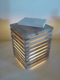 Nacht Tisch Lampe Sirrah Holzleuchte Lampe Beleuchtungsideen