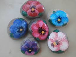 Let's do the enjoyable parts. Reserved For Judy Set Of 9 Painted Rocks Pansies Etsy Painted Rocks Hand Painted Rocks Flower Rocks