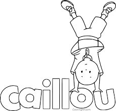 Find thousands of coloring pages in the coloring library. Caillou Coloring Pages Pdf Color By You 114 Cycle