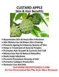 Custard Apple Skin And Hair Benefits Visit Www Freedietconsult Com For Free Personalized Diet Plan Diet Herbs For Health Good Health Tips Natural Health Tips