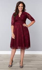 2019 Christmas Outfits For Plus Size Women 30 Party Wear Cocktail Dress Lace Lace Dress Lace Evening Dresses