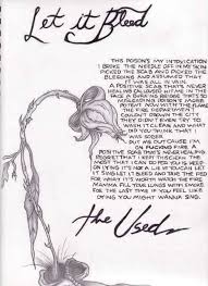 The Used Let It Bleed Lyrics Let It Bleed Pretty Quotes Soundtrack To My Life