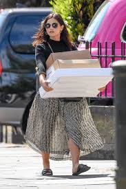 She was born to karen and keith coleman in blackpool, lancashire. Jenna Louise Coleman In A Black Flip Flops Carryies A Big Pile Of Delivery Boxes To The Post Office In London 05 18 2020 Lacelebs Co