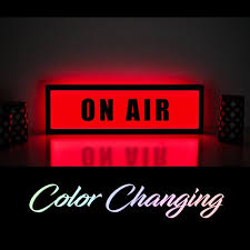 On Air Light On Air Sign On Air Light Up Sign On Air Etsy