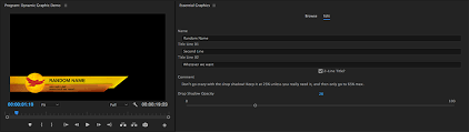 What's new in premiere pro; How To Use The Essential Graphics Panel