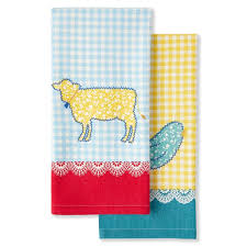 If you're preparing to sell your home, implementing some rustic farmhouse style decor can be a great way to bring in buyers. The Pioneer Woman Animals Kitchen Towels Set Of 2 Walmart Com Walmart Com