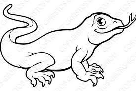 Click here to see it. Komodo Dragon Lizard Cartoon Character Cartoon Lizard Pet Icons Komodo Dragon