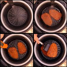 When it beeps turn the steak with some kitchen tongs, season the other side … flat iron steak in foodie ninja. Shake N Bake Style Pork Chops In The Ninja Foodi The Salted Pepper