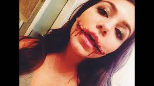 In fiction, the glasgow smile — which is sometimes known as the chelsea smile or the chelsea grin — is most notoriously associated with the joker, the iconic batman villain. Chelsea Glasgow Smile Creepy Halloween Tutorial Youtube