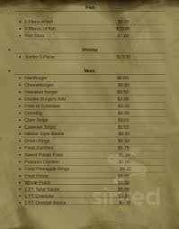 Interactive oceanside pier surf break location map. Harbor Fish Chips Menu In Oceanside California Usa