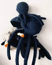 The Octopus Handmade Plush Handmade Stuffed Animals Octopus Stuffed Animal