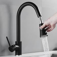 All of our sink taps can combine with our sinks as they follow the same design. Black Kitchen Sink Taps Pull Out Spray Mixer Single Lever Swivel Spout Brass Tap Ebay