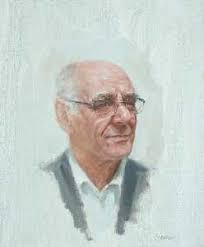 Keith Peter Wills (b.1936), Fellow and Bursar (1985–1999) by Humphrey Ocean  Humphrey Ocean