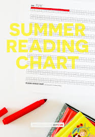 Summer Reading Chart Free To Print Make Your Own Reading