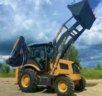 LTMG Hot Sale 4WD Wheel Backhoe Loader 3 Ton 2.5 Ton Backhoe Loader with H  Legs
