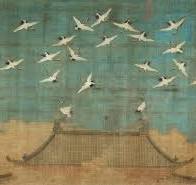 Smarthistory – Emperor Huizong, Auspicious Cranes, handscroll